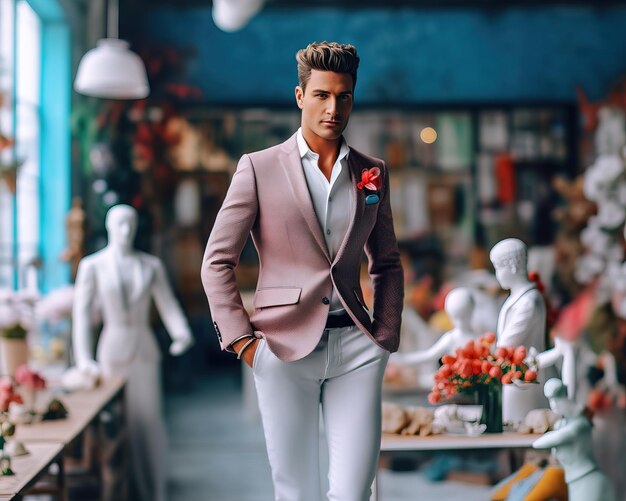 man-pink-suit-walks-front-mannequins_867452-5010