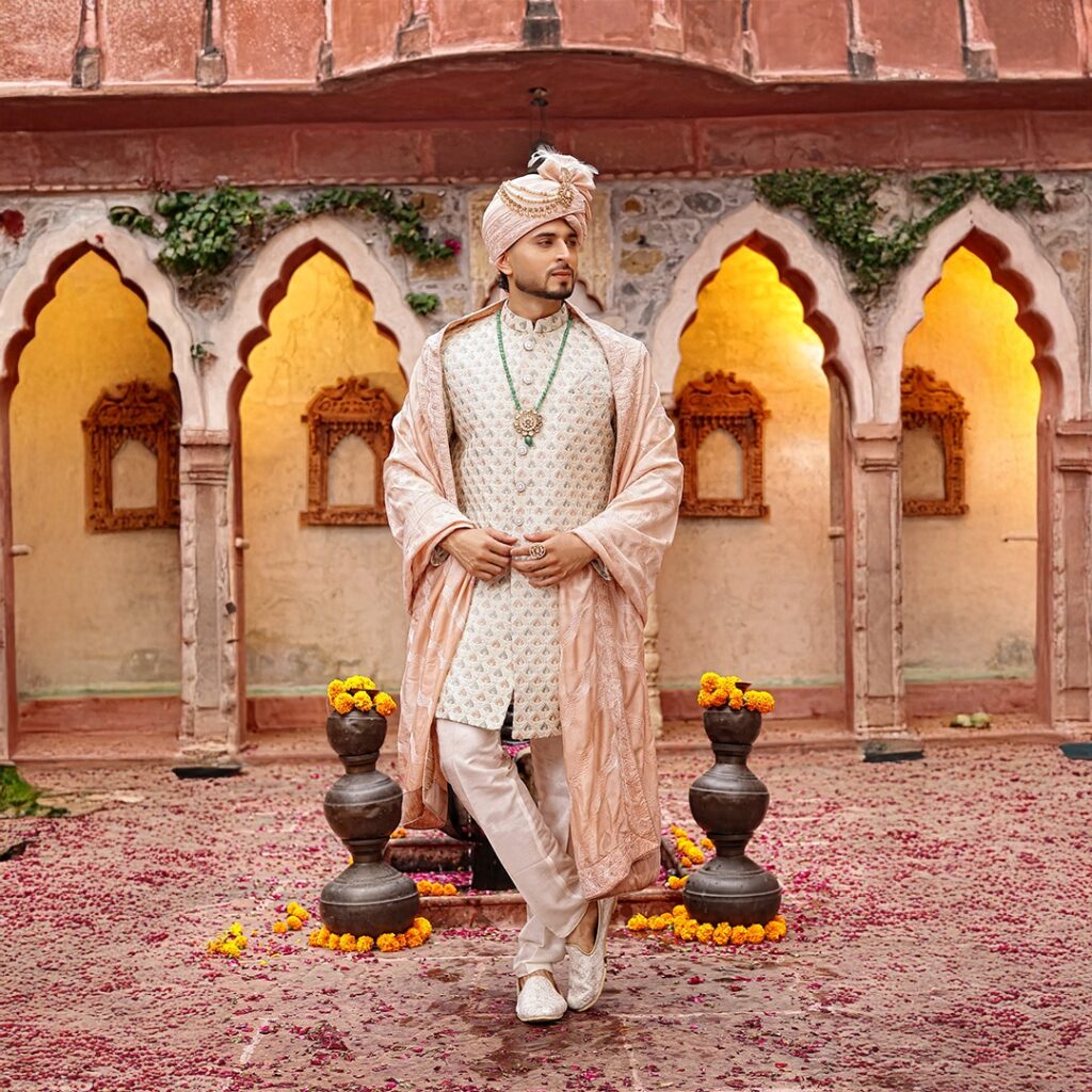Best Indian Sherwani Store for Groom in Haldwani – Discover the Ultimate Wedding Look at Wedblaz