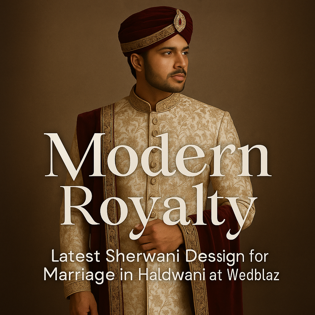 latest sherwani design for marriage in Haldwani 