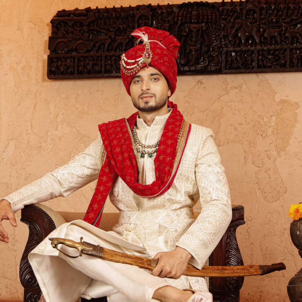 Royal Wedding Sherwani for Men in Almora – A Complete 2025 Groom’s StyleGuide